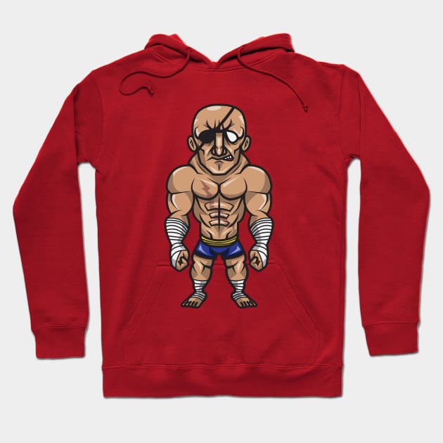 Sagat Hoodie by Artillery26